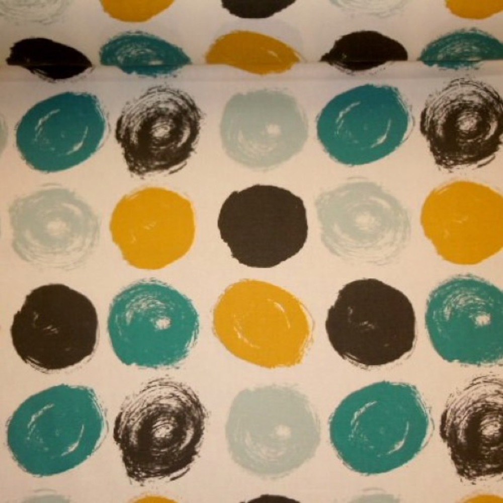 Robert Allen Pattern BRUSHED DOT Color Peacock